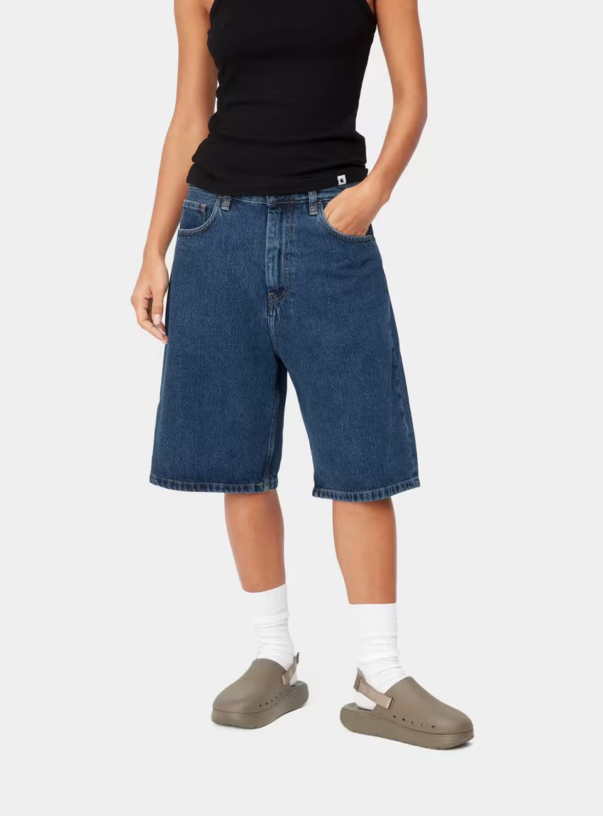 Pantalone Carhartt Wip Blue Stone Washed da Donna i031919