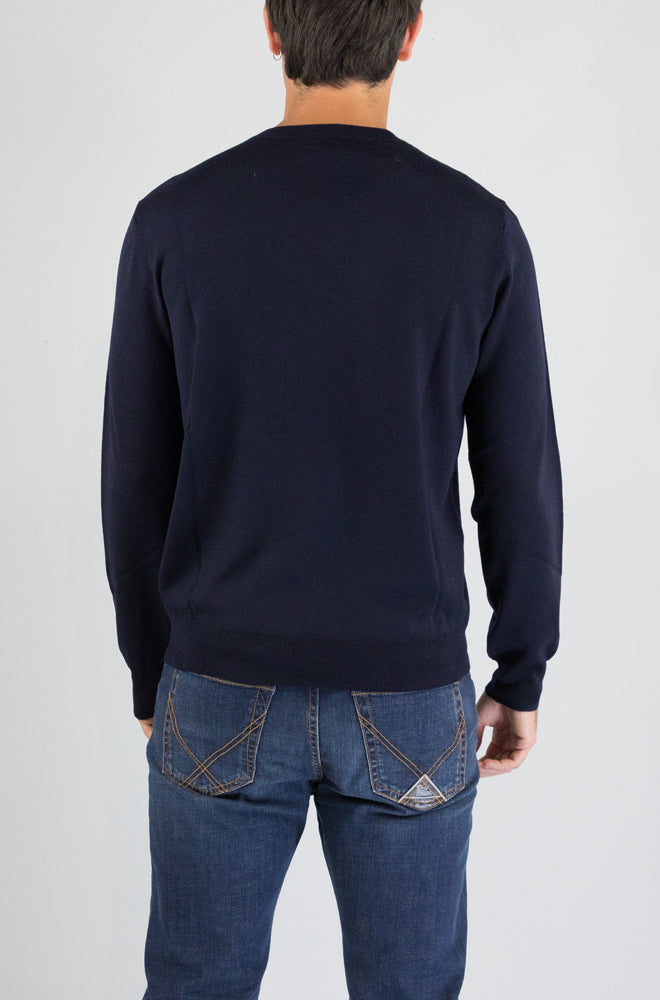 Maglia Apc Dark Navy da Uomo wvawm h23483 matthieu