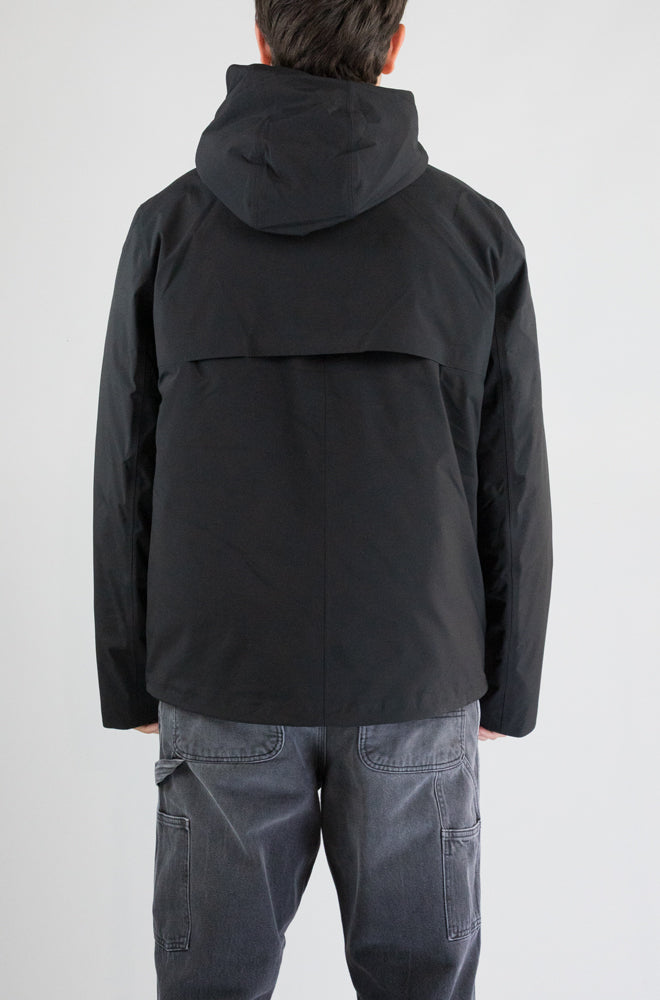 Giubbotto Kway At0 Black da Uomo k7132bw jacken bonded