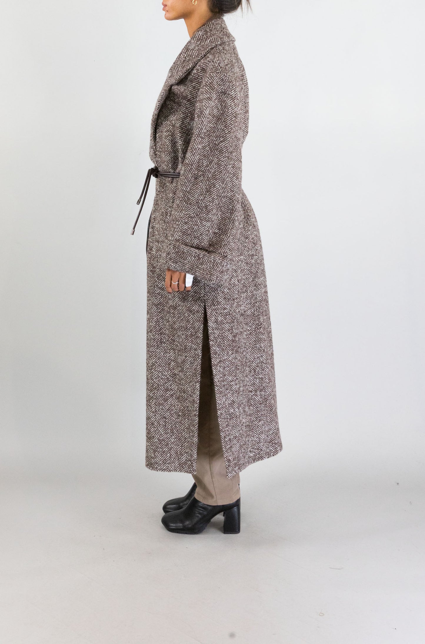 Cappotto Hanami D’Or Rust Tweed da Donna torino 366 1345