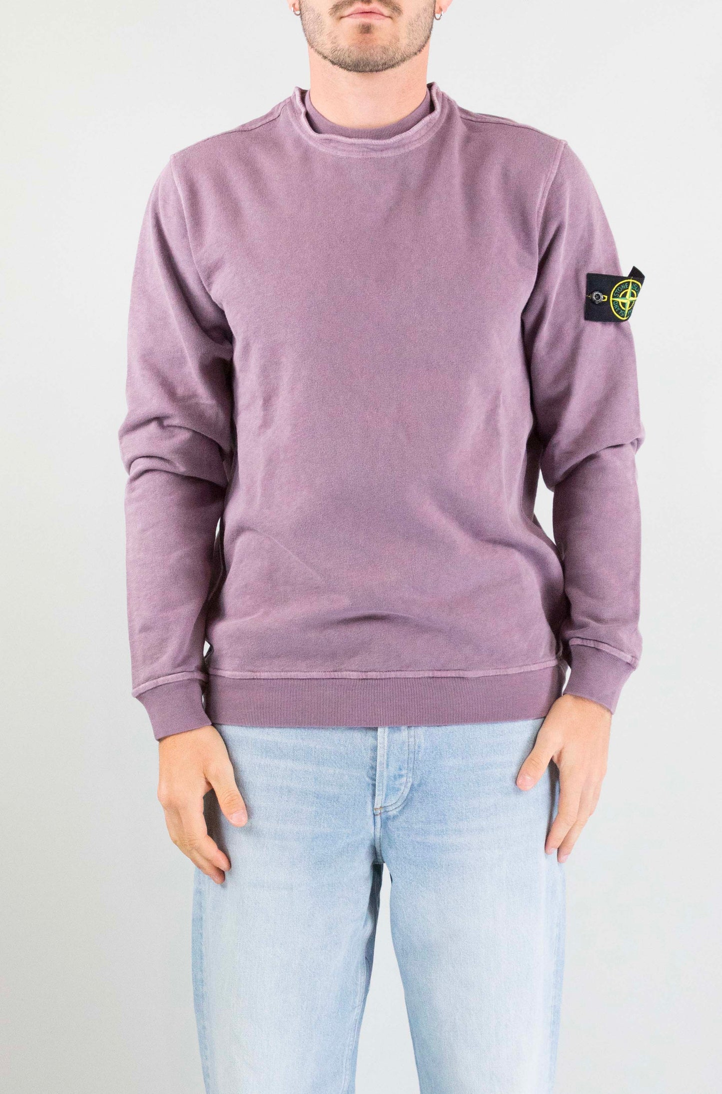 Felpa Stone Island V018f da Uomo l1s156100034s0060