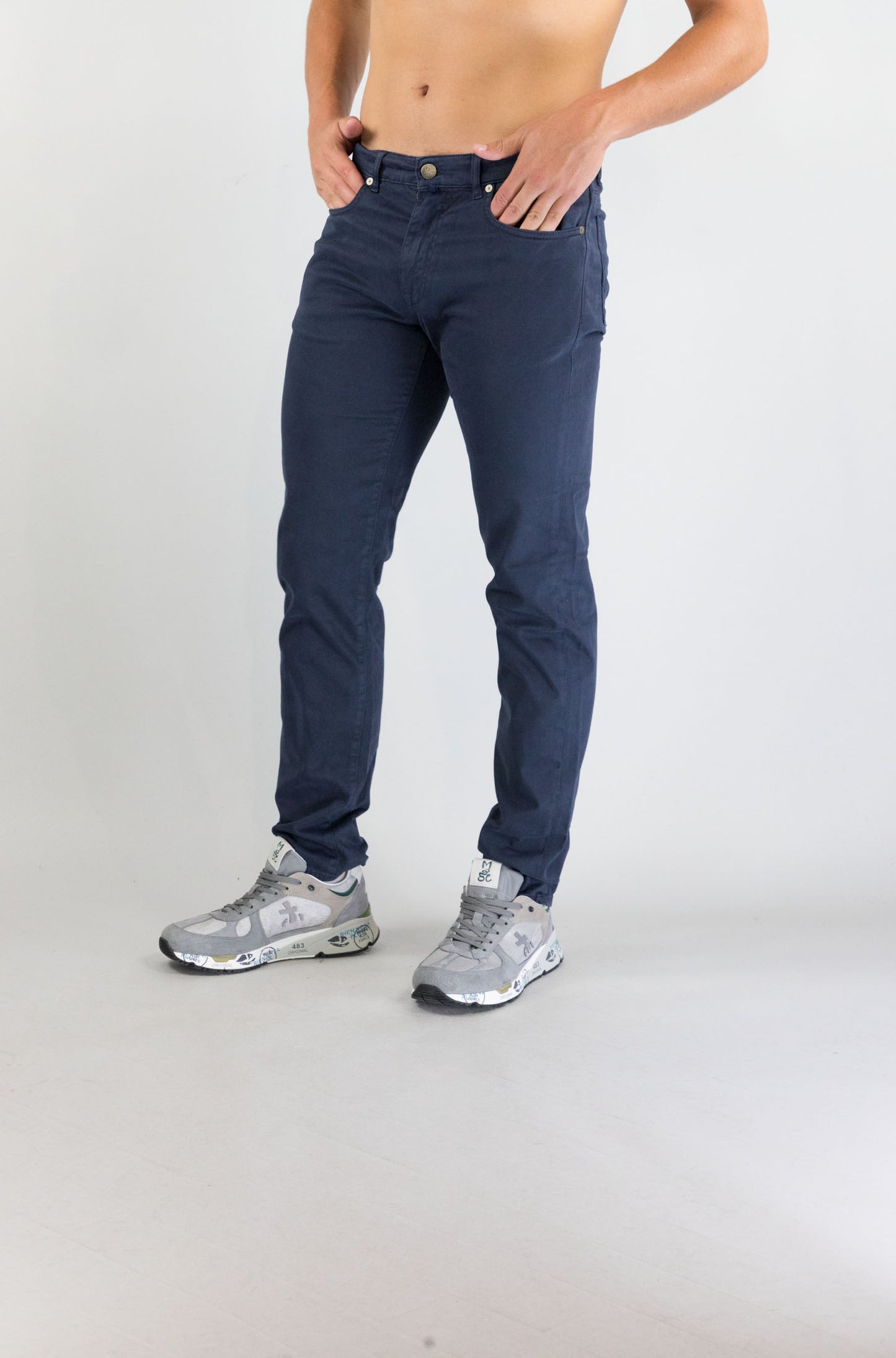 Pantalone Slowear 827 Blu da Uomo s0007l j3215