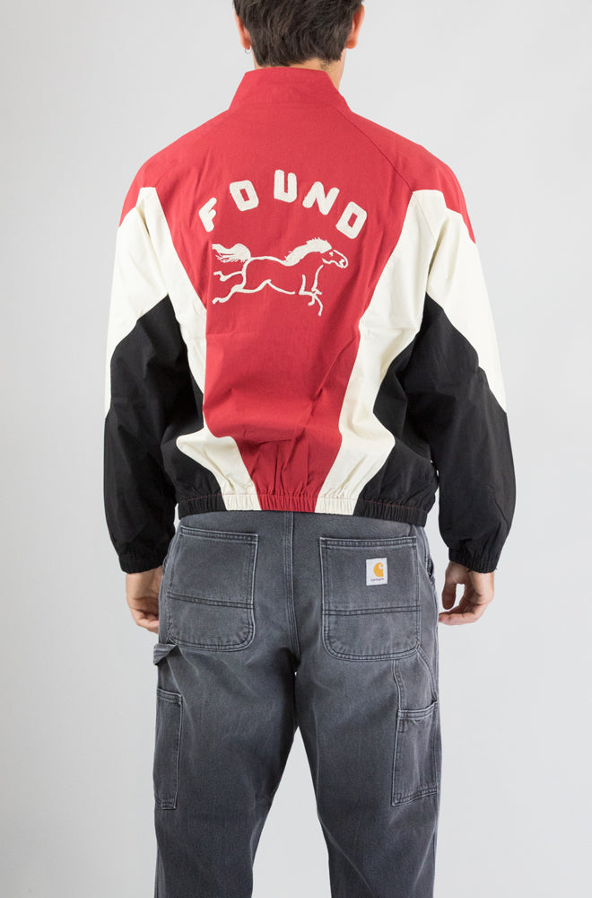 Felpa Found Black Red da Uomo ja01518
