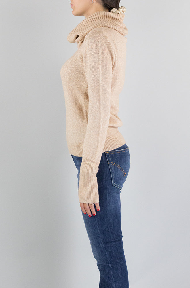 Maglia Pennyblack Beige da Donna FIGURARE