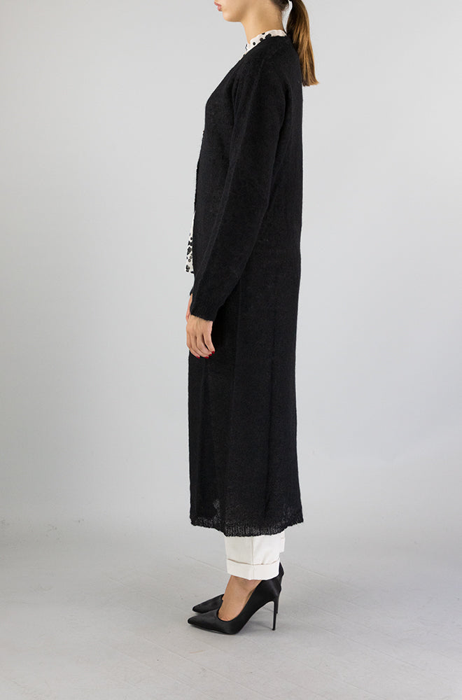Cardigan Twinset Nero da Donna 232TP3522