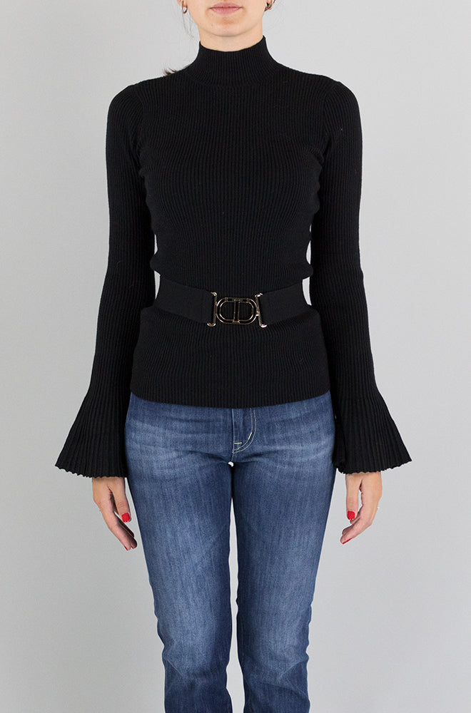 Maglia Twinset Nero da Donna 232TP3290