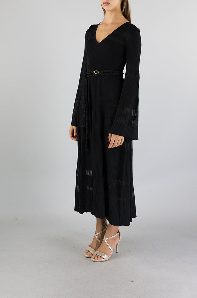 Abito Twinset Nero da Donna 232TP3041