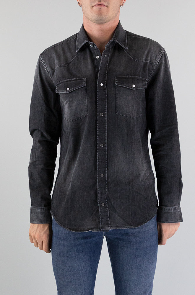 Camicia Dondup 999 da Uomo DS0258 GM8 DU W23