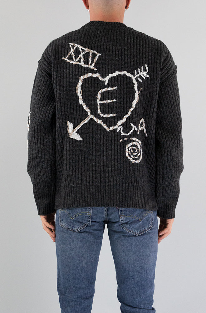 Maglia Etudes Black da Uomo 601K00294