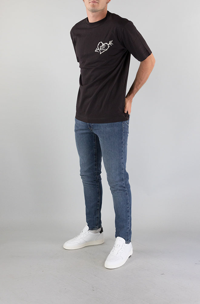 T-Shirt Etudes Dk Brown da Uomo 108A00770