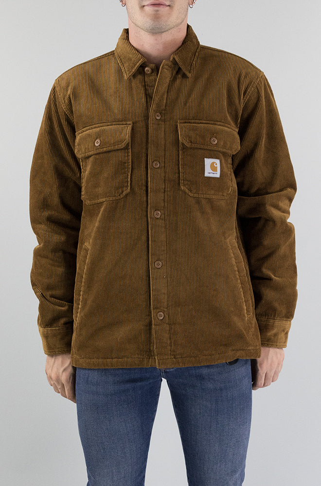 Camicia Carhartt Wip Deep H Brown da Uomo I028827