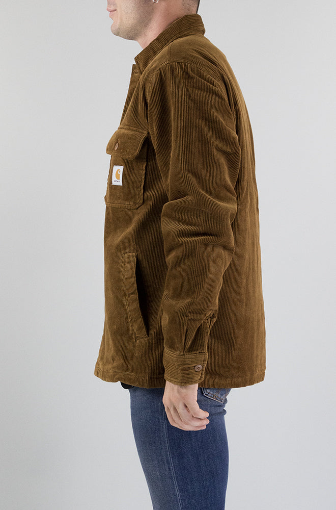 Camicia Carhartt Wip Deep H Brown da Uomo I028827