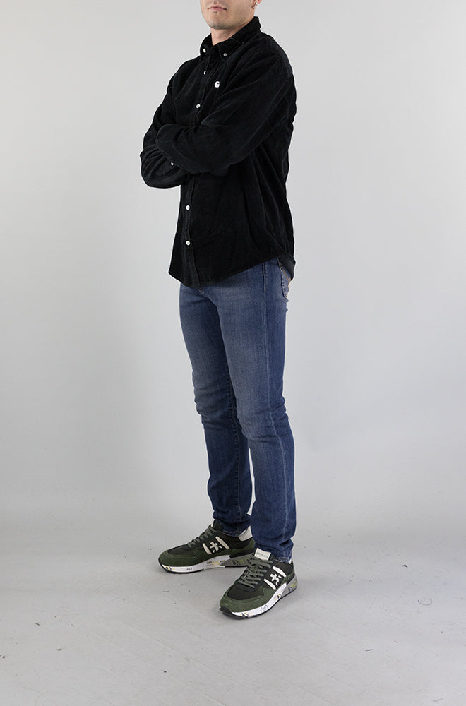 Camicia Carhartt Wip Black da Uomo I029958