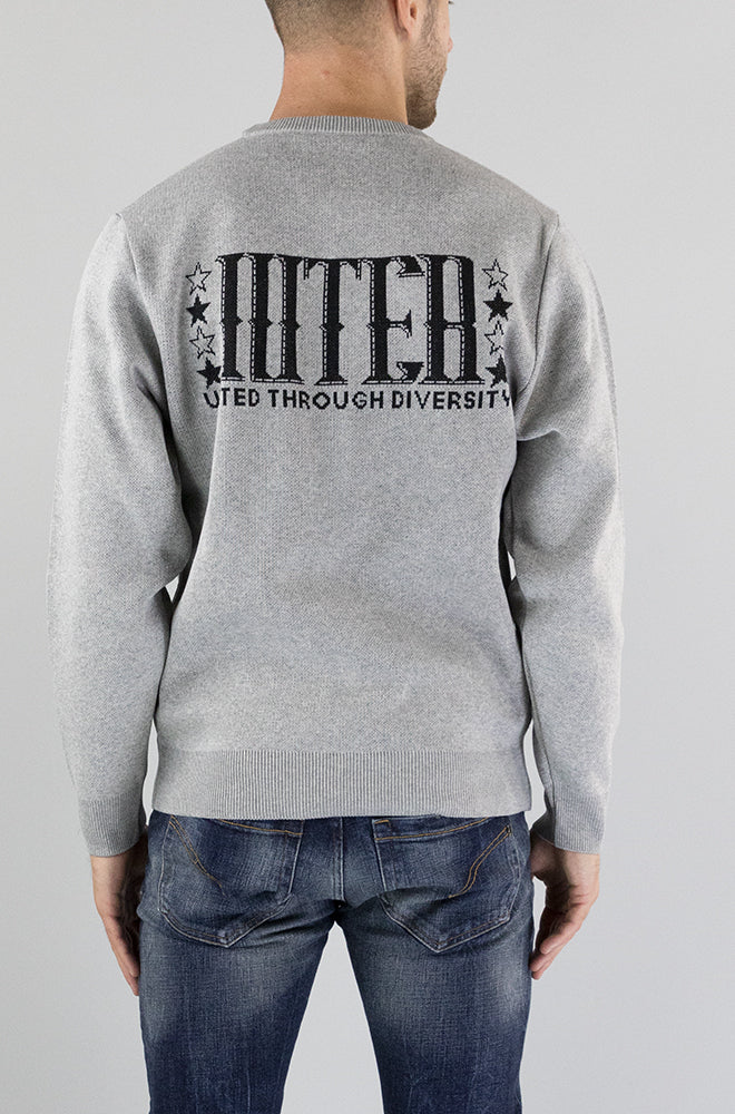 Maglia Iuter L Grey da Uomo BARBWIRE