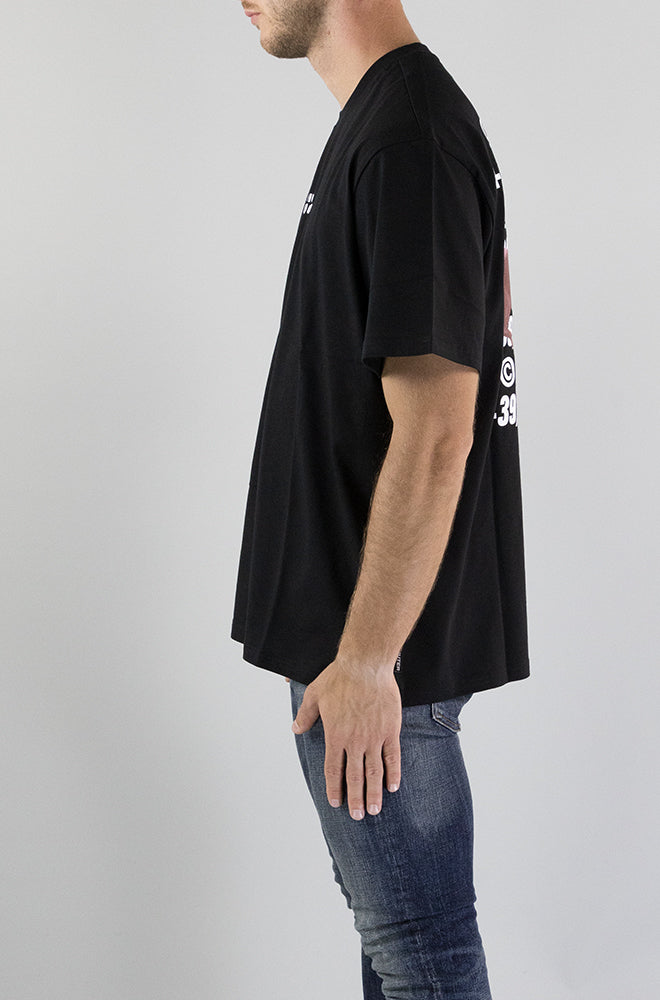 T-Shirt Iuter Black da Uomo HORSES