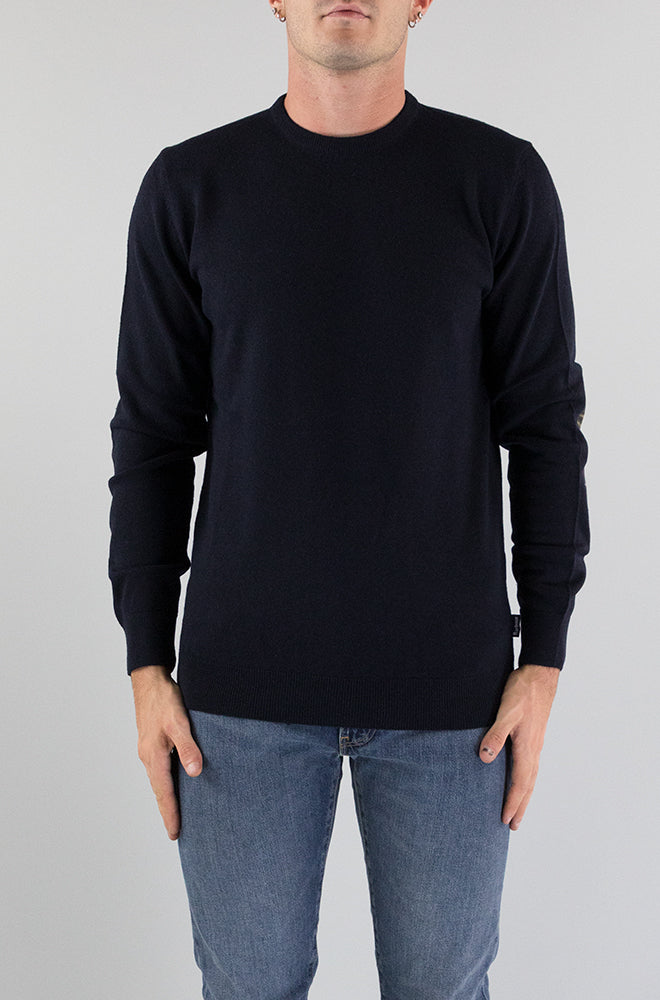Maglia Barbour Dk Navy da Uomo MKN0867