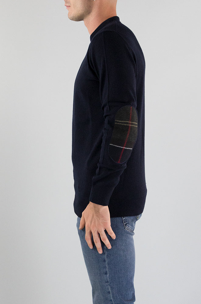 Maglia Barbour Dk Navy da Uomo MKN0867