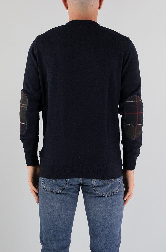 Maglia Barbour Dk Navy da Uomo MKN0867