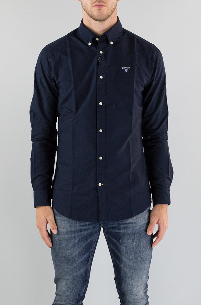 Camicia Barbour Navy da Uomo MSH5301