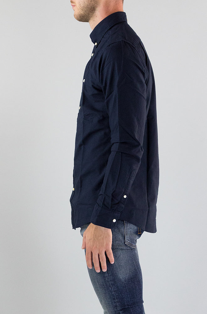 Camicia Barbour Navy da Uomo MSH5301