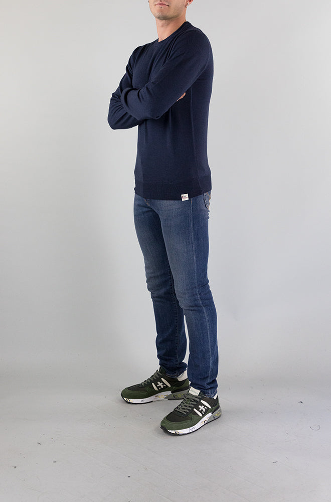 Maglia Roy Roger’S Marino da Uomo RRU502