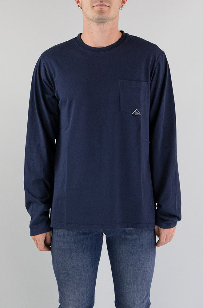 T-Shirt Roy Roger’S Blue Navy da Uomo RRU689