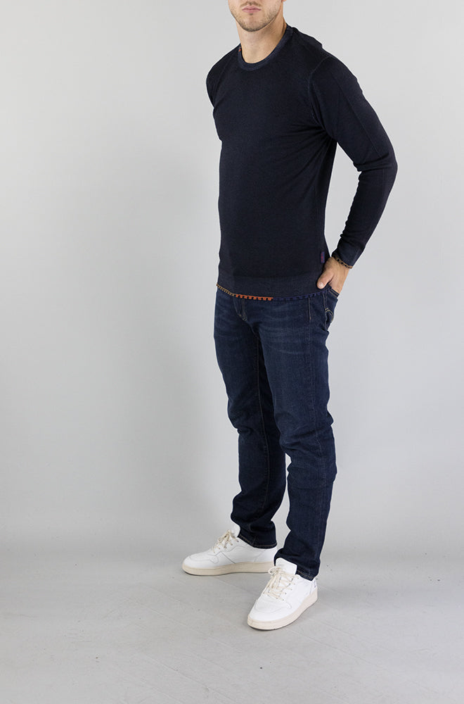 Maglia Bob Buio da Uomo LEITH