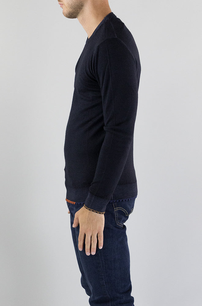 Maglia Bob Buio da Uomo LEITH