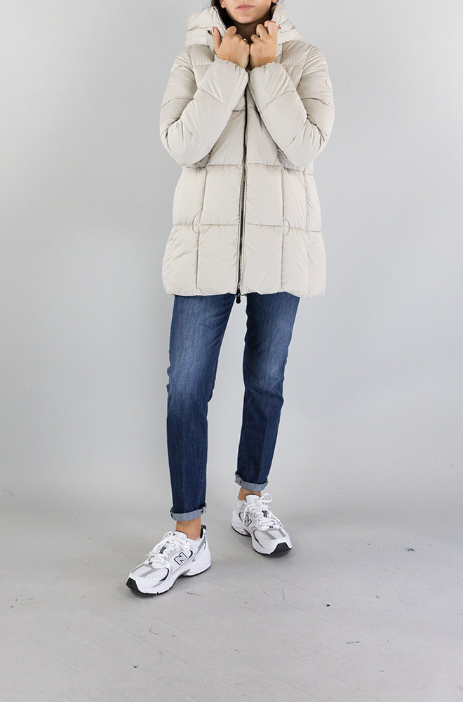 Giubbotto Save The Duck Rainy Beige da Donna D41324W EDEL17