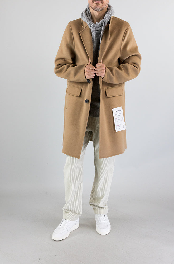 Cappotto Amaranto Biscotto da Uomo B6R0031 64M