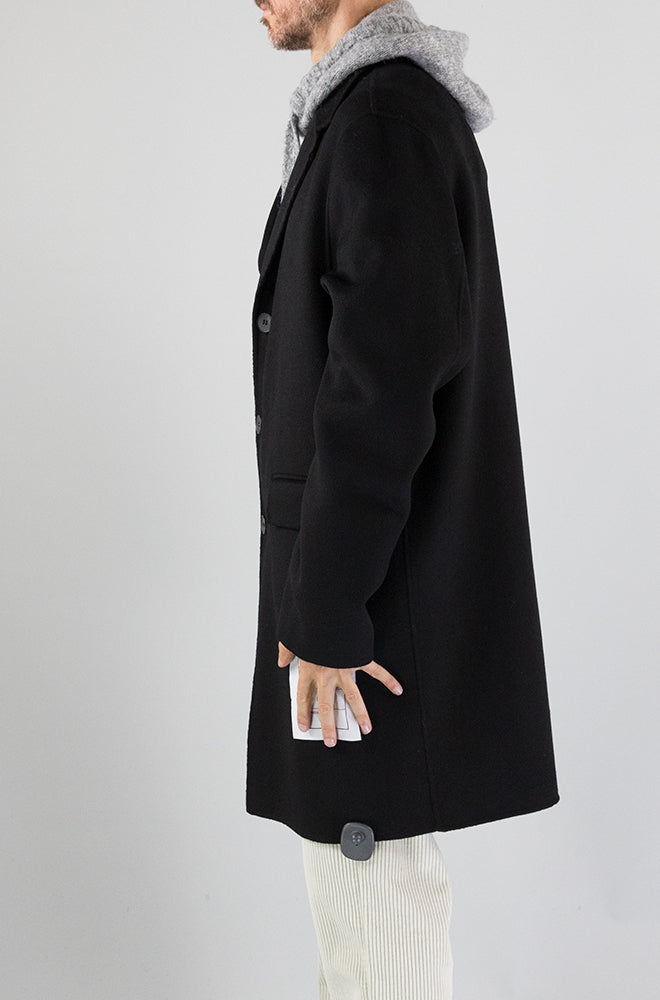 Cappotto Amaranto Nero da Uomo B6R0031 A99