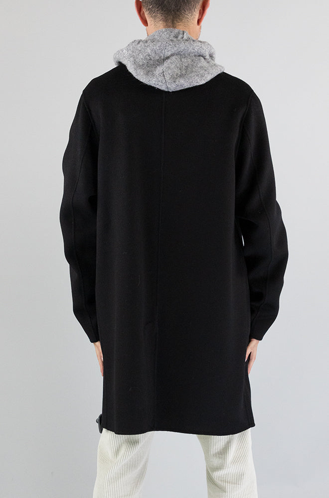 Cappotto Amaranto Nero da Uomo B6R0031 A99