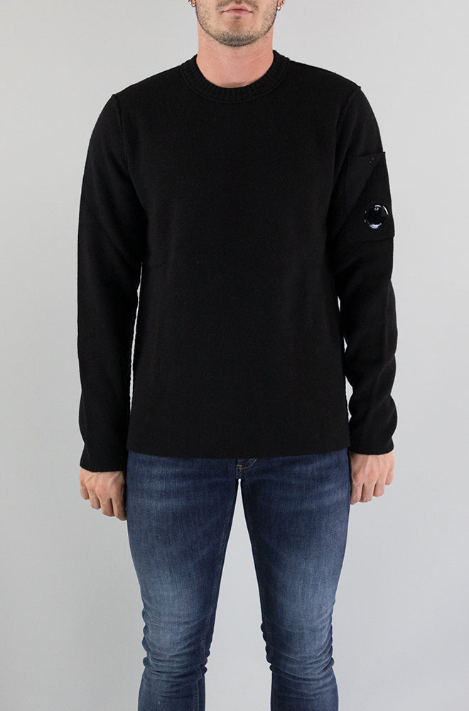 Maglia Cp Company Black da Uomo KN093A 005504A