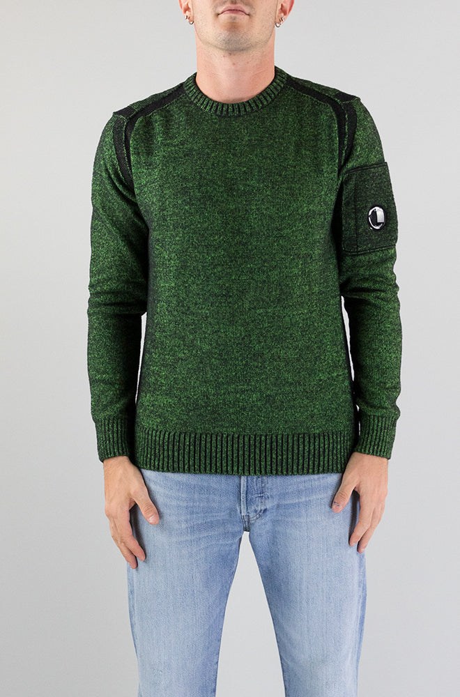Maglia Cp Company Green da Uomo KN197A 006170A