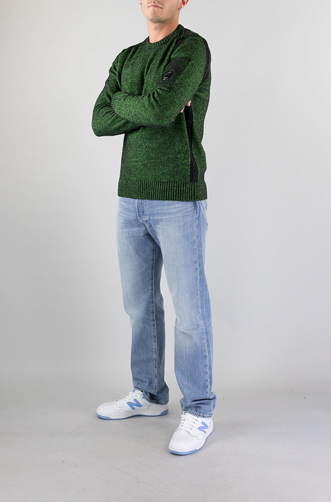 Maglia Cp Company Green da Uomo KN197A 006170A