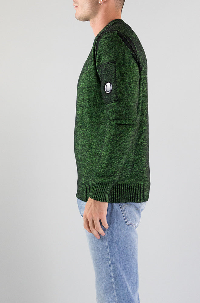 Maglia Cp Company Green da Uomo KN197A 006170A