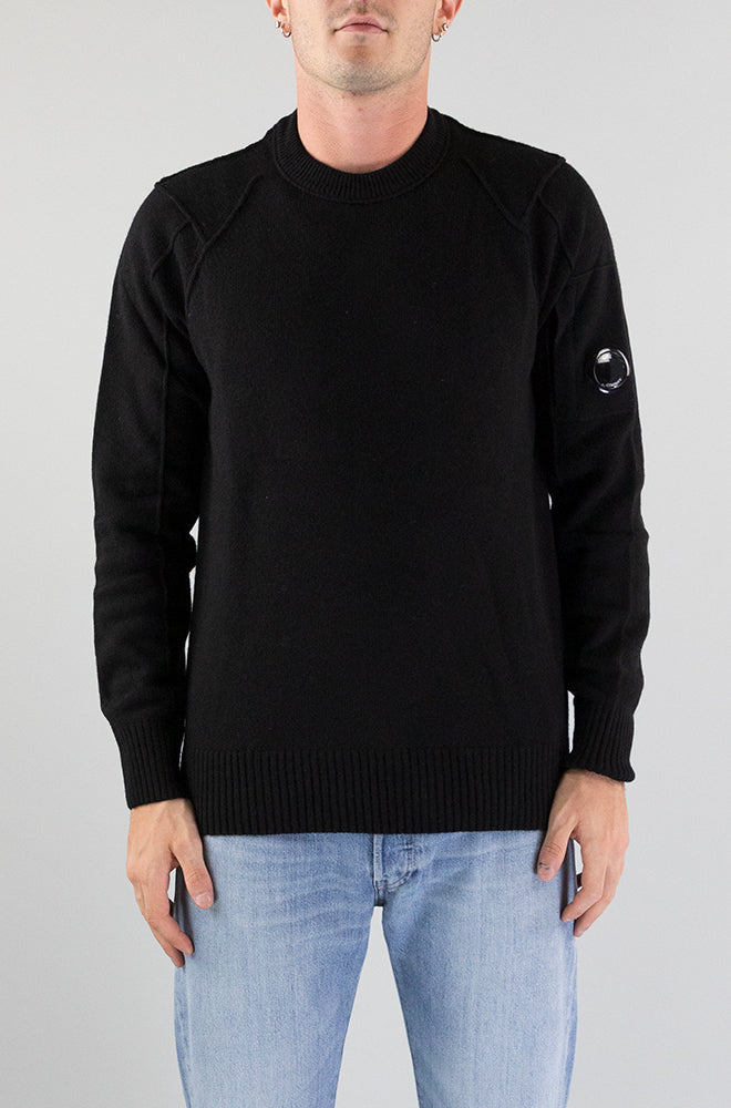 Maglia Cp Company Black da Uomo MKN087A 005504A