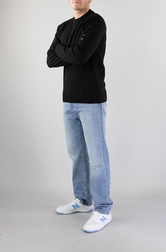 Maglia Cp Company Black da Uomo MKN087A 005504A
