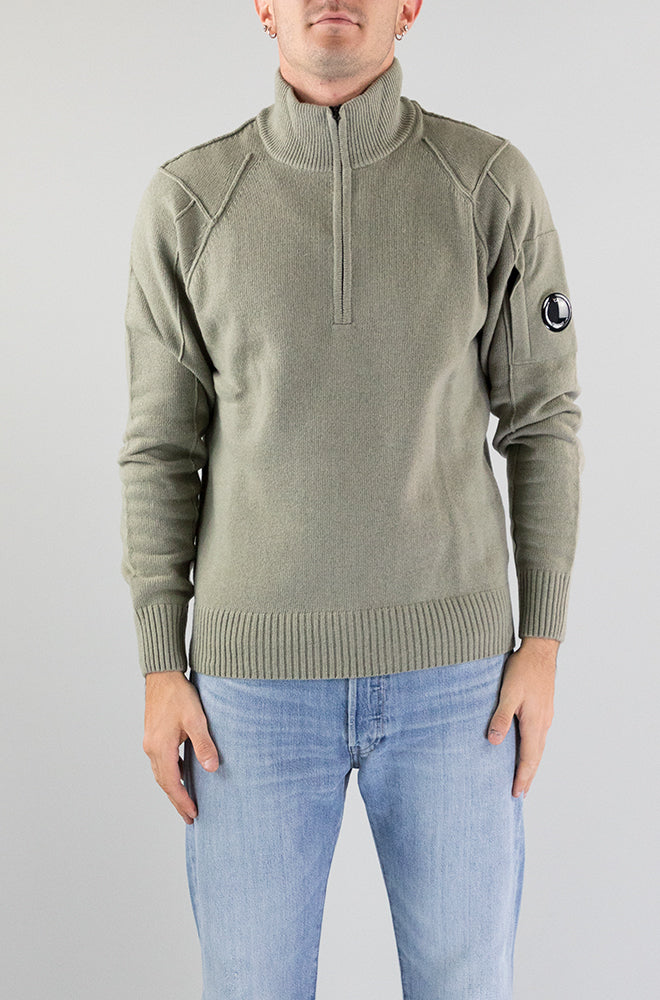 Maglia Cp Company Silver Sage da Uomo MKN099A 005504A