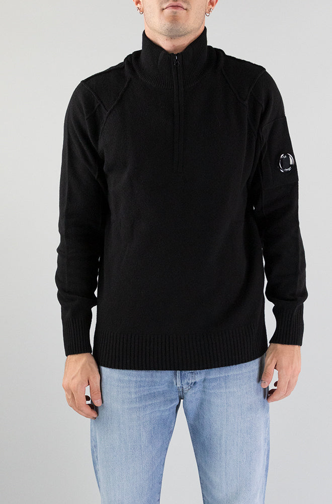 Maglia Cp Company Black da Uomo MKN099A 005504A