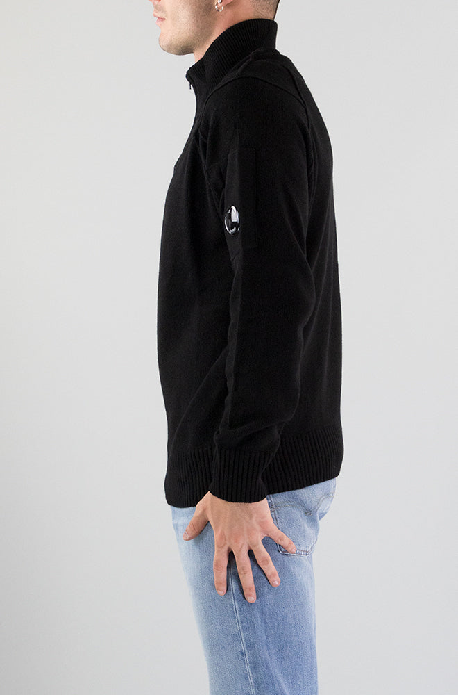 Maglia Cp Company Black da Uomo MKN099A 005504A