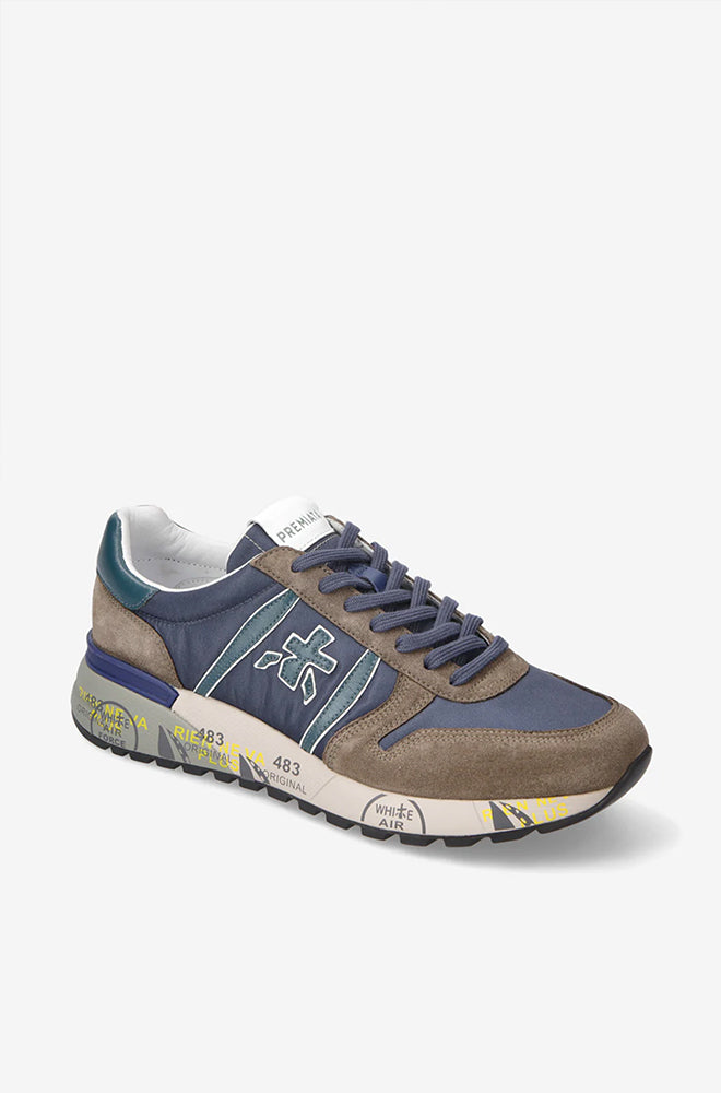 Scarpa Premiata Blue da Uomo LANDER VAR 6400