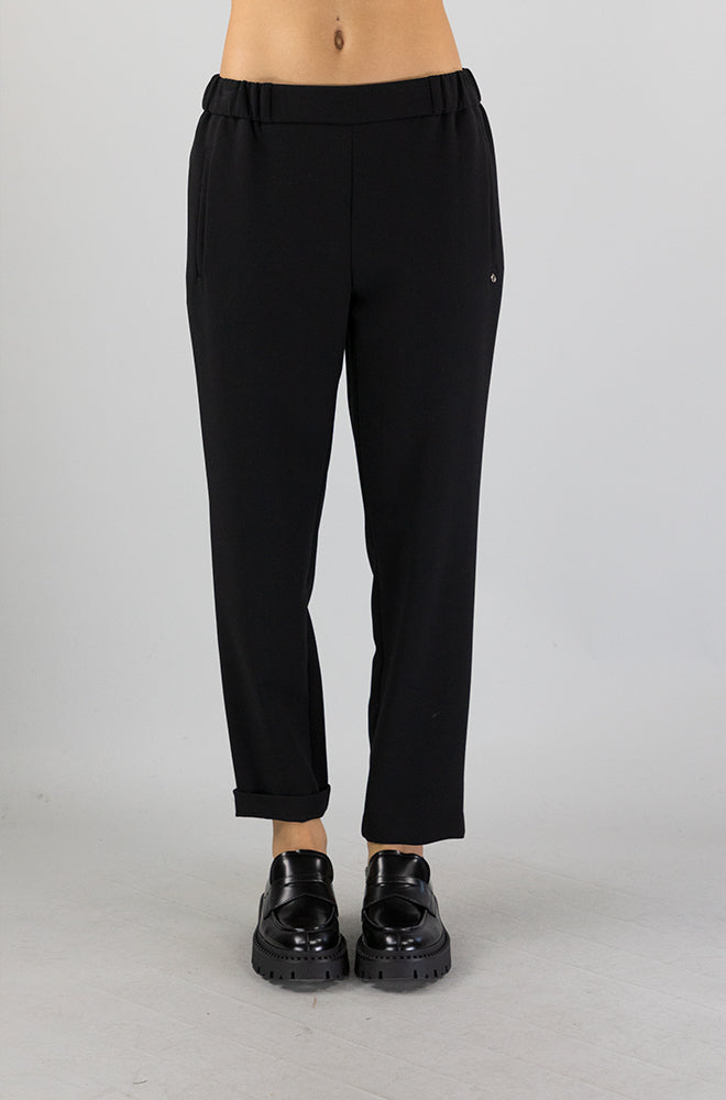 Pantalone Ottod’Ame Nero da Donna DP9397