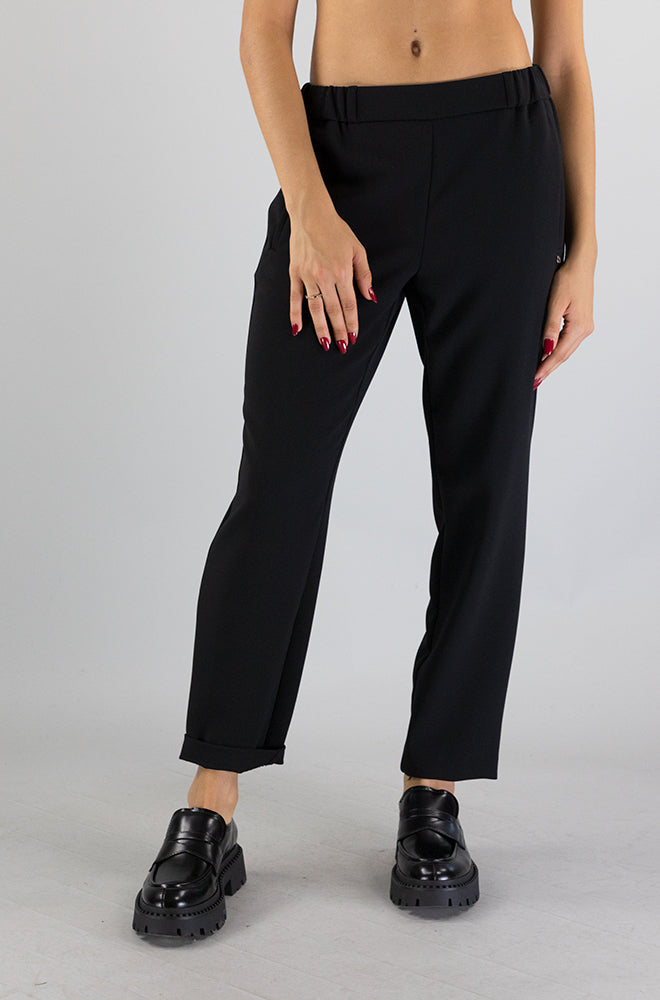 Pantalone Ottod’Ame Nero da Donna DP9397