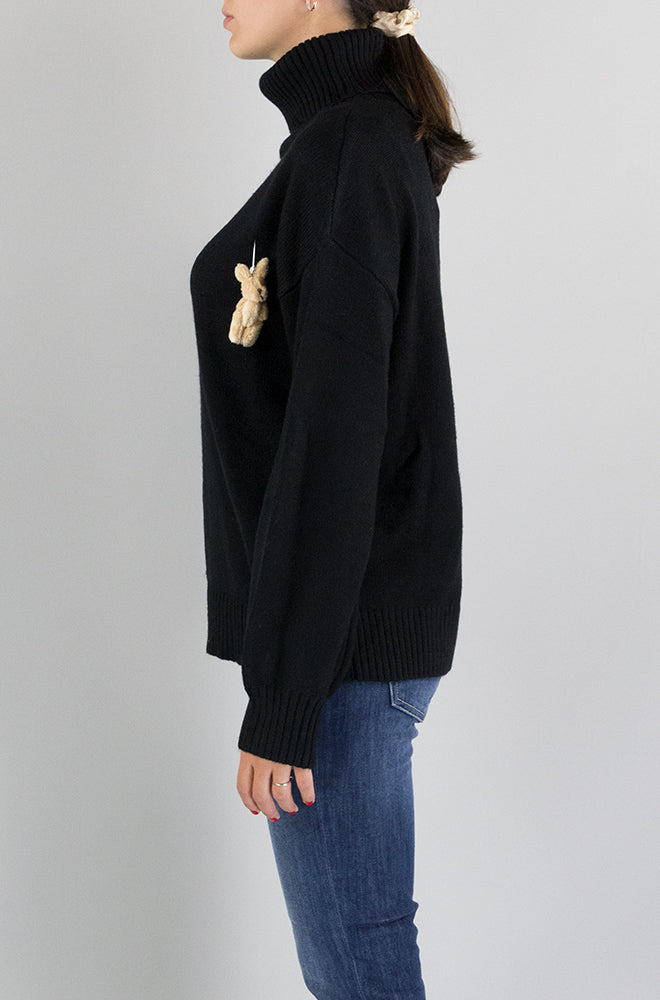 Maglia Ottod’Ame Nero da Donna DK7993