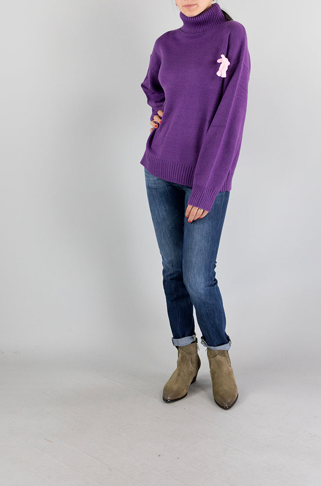 Maglia Ottod’Ame Viola da Donna DK7993