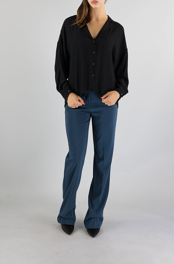 Camicia Patrizia Pepe Nero da Donna 8C0649 A811
