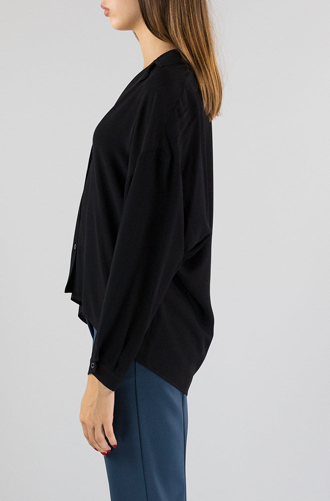Camicia Patrizia Pepe Nero da Donna 8C0649 A811