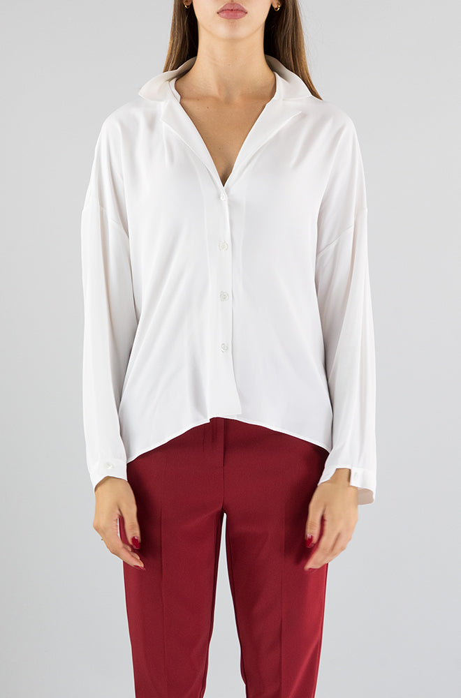 Camicia Patrizia Pepe Bianco da Donna 8C0649 A811