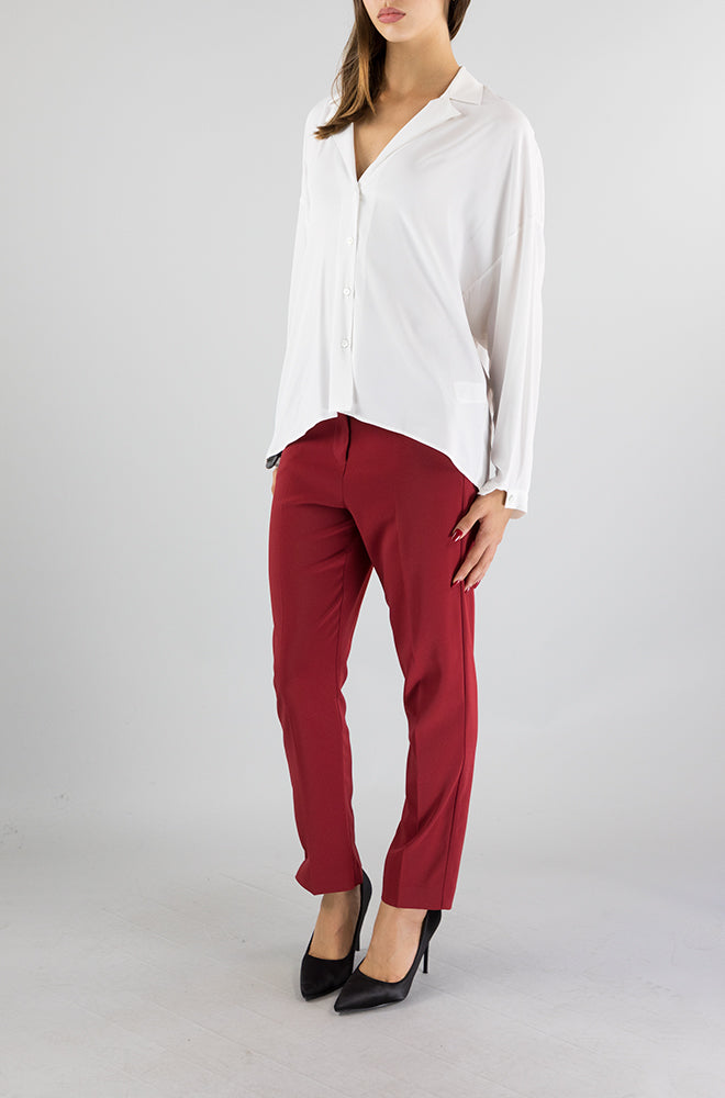 Camicia Patrizia Pepe Bianco da Donna 8C0649 A811